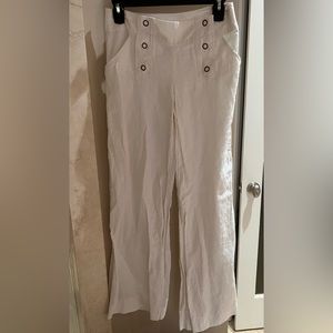 🍭🥰 1❤️New White beach pants